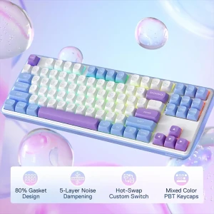 کیبورد گیمینگ بی سیم مکانیکال ردراگون مدل K707 WBP PRO RGB